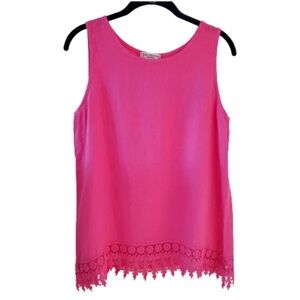 Terzo Millennio Pink Sleeveless Top